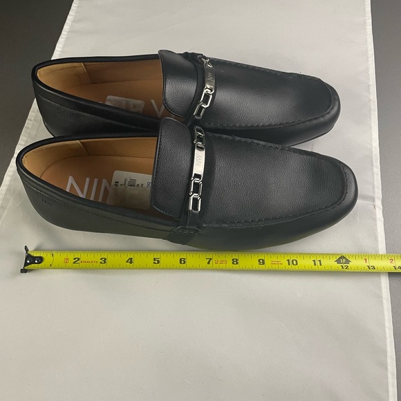 Men's Damian Dress Casual Bit Loafers - Size 12, all black - Picture 2 of 15